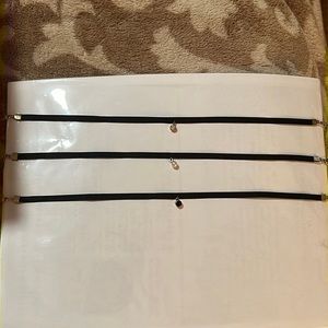 Set of 3 Pieces Chokers One Size H&M